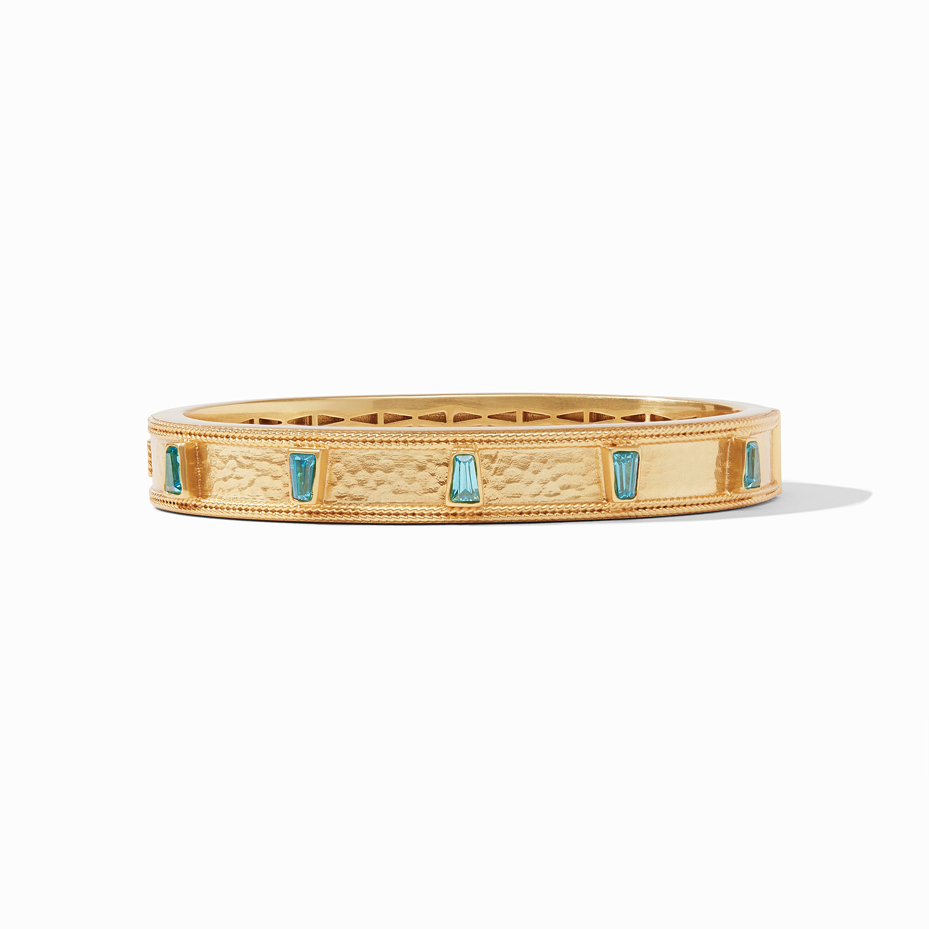 Aurora Stone Hinge Bangle | Julie Vos