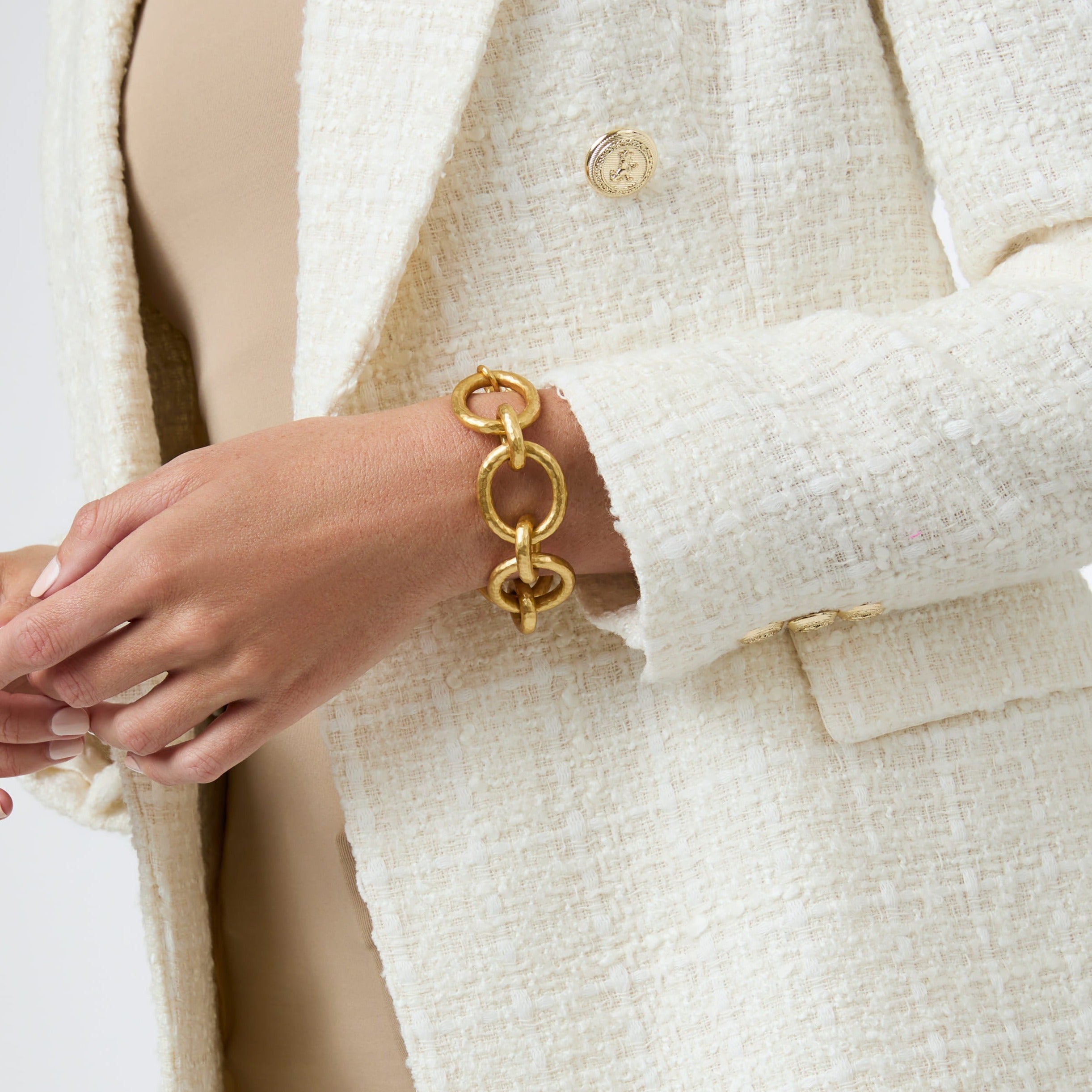 Catalina Gold Link Bracelet | Julie Vos