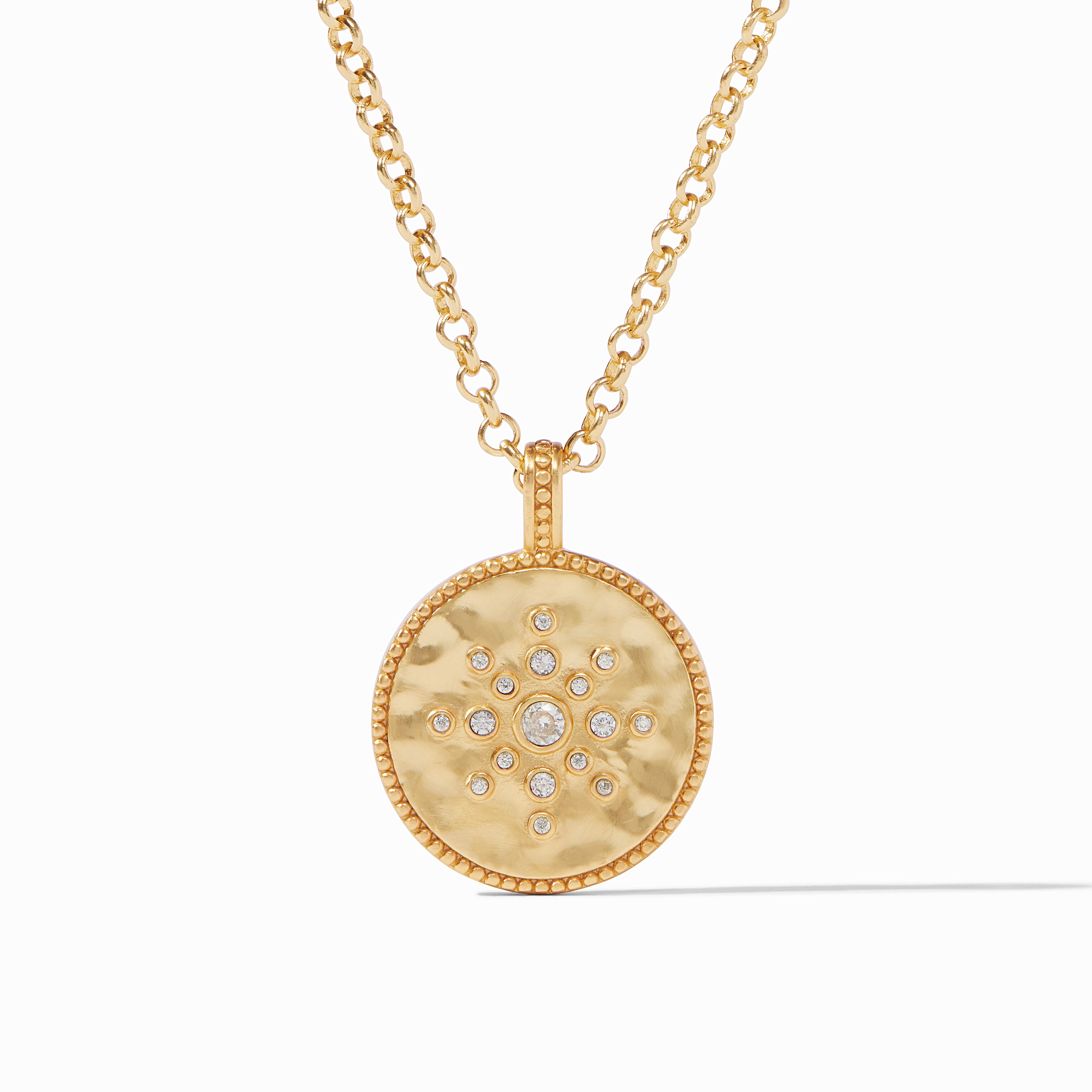 Julie vos coin pendant on sale necklace