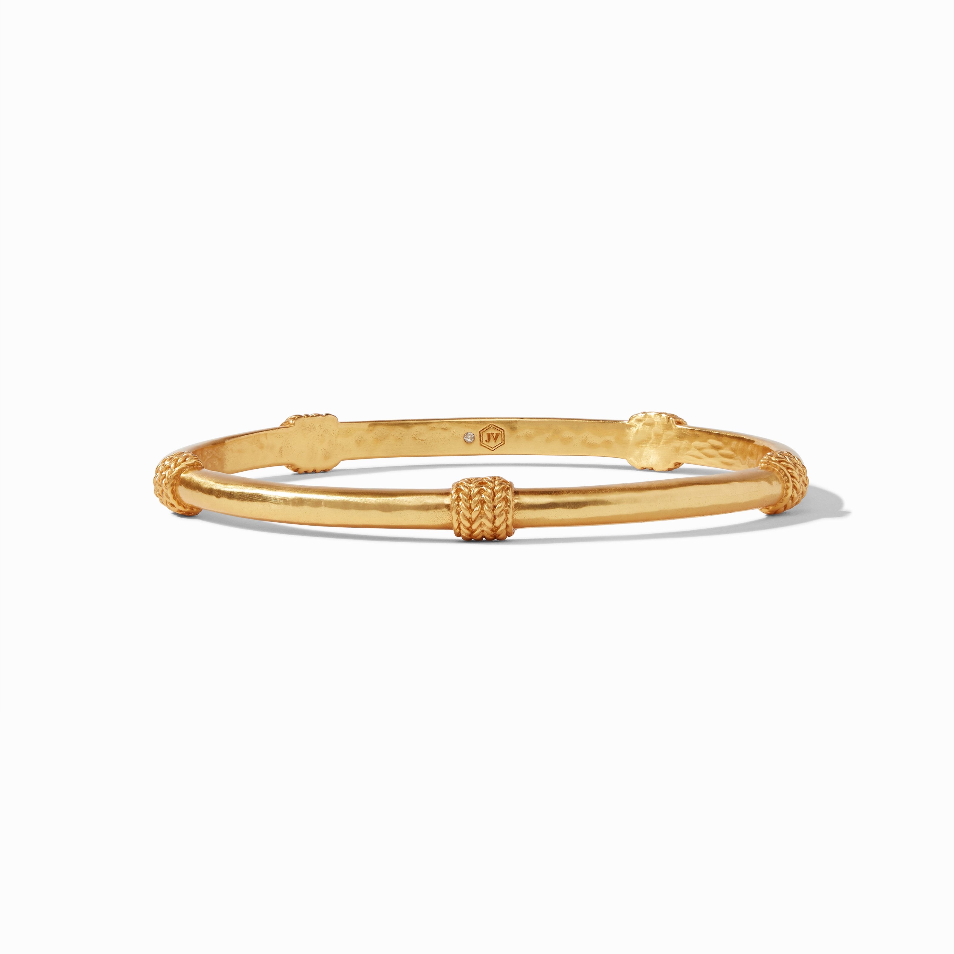 Windsor Gold Bangle Bracelet | Julie Vos