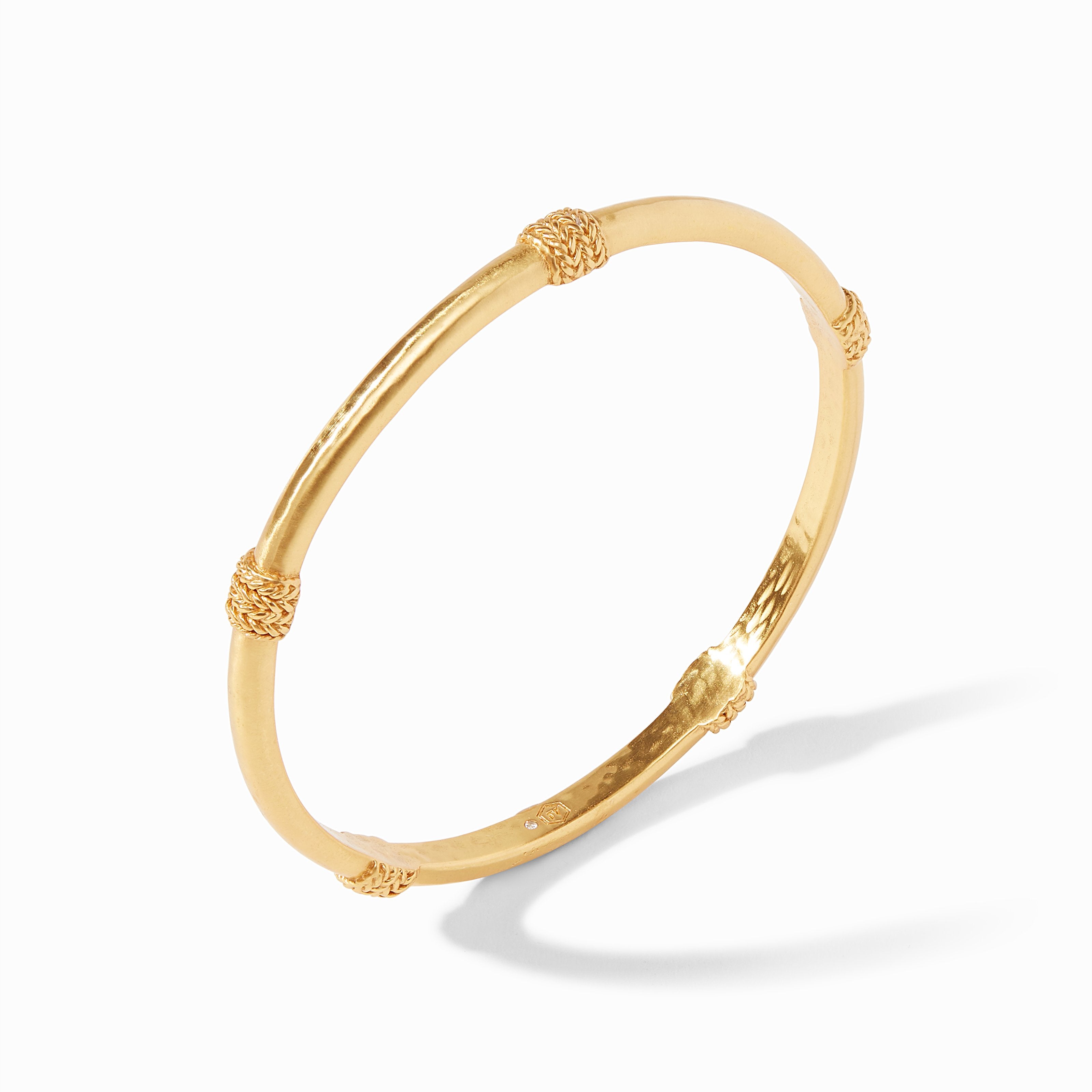 Windsor Gold Bangle Bracelet | Julie Vos