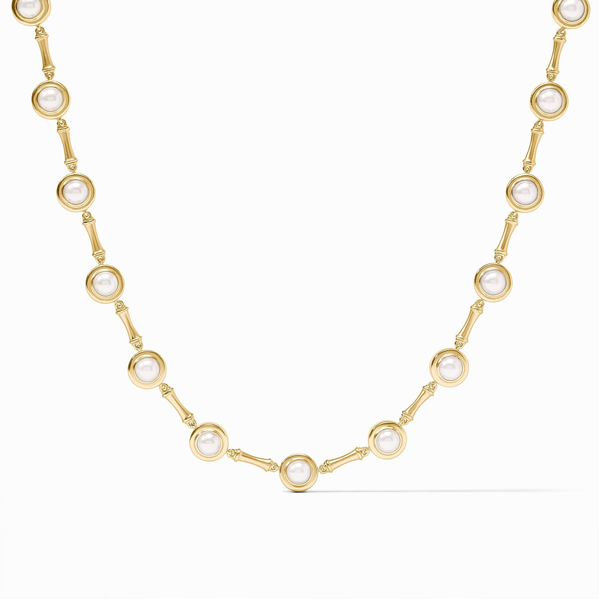 Bamboo Pearl Necklace