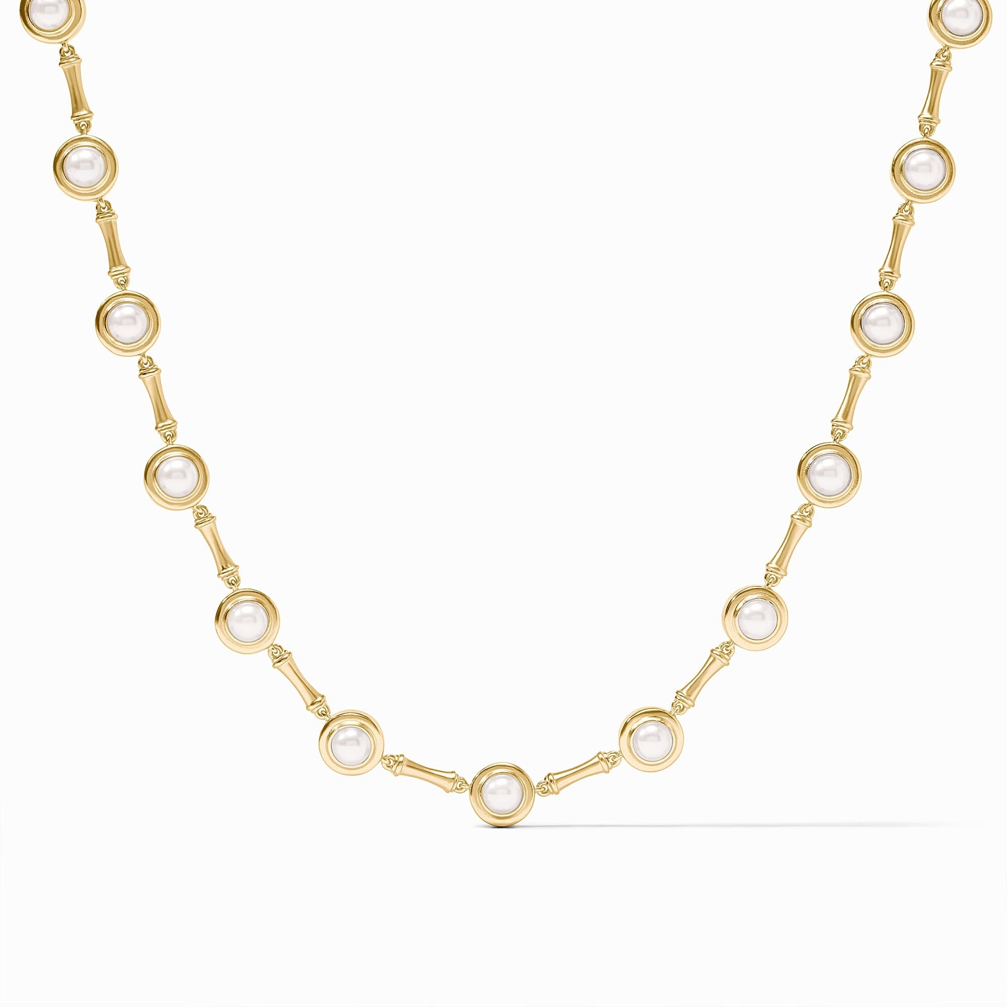 Bamboo Pearl Necklace