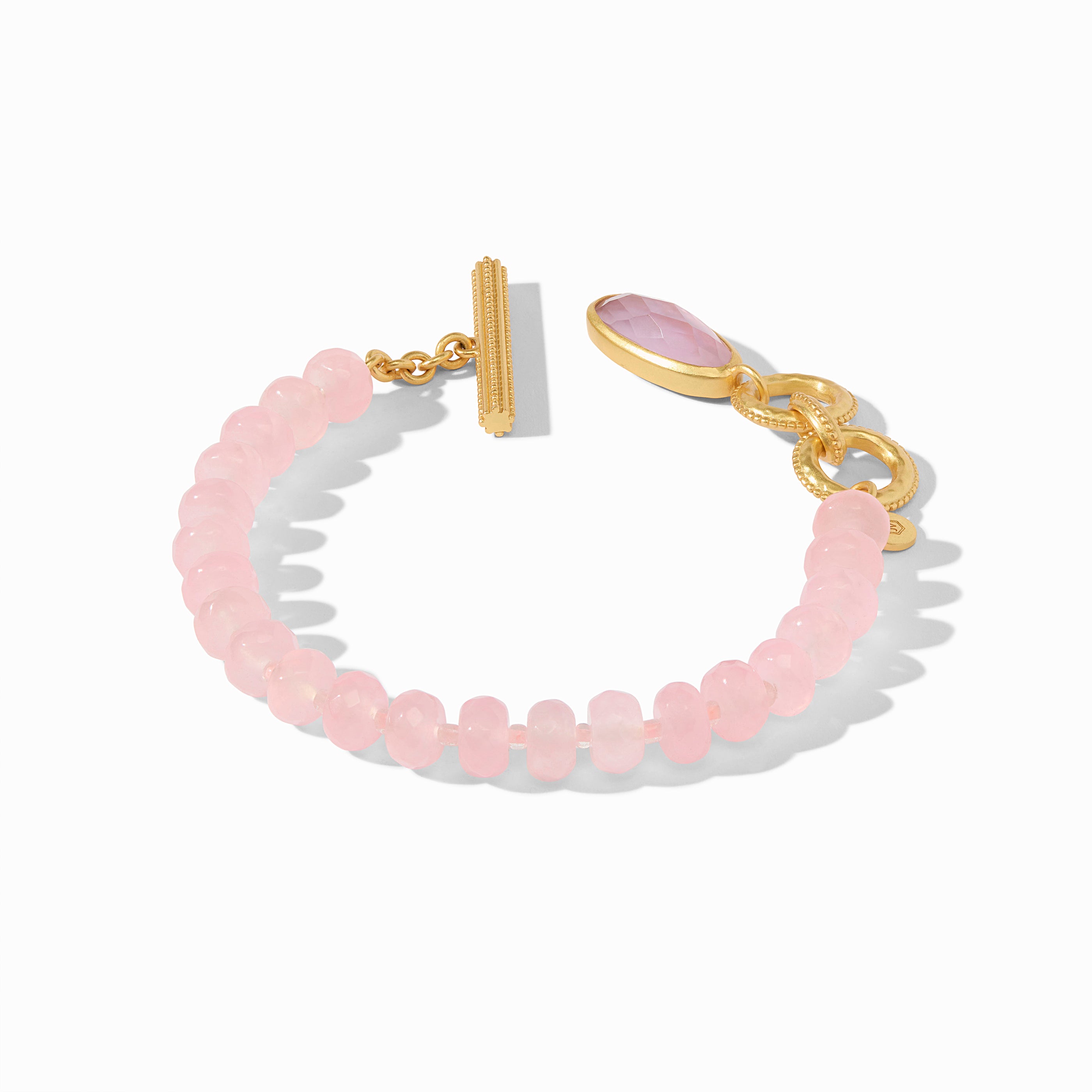 Julie Vos - The Pink Bracelet, Rose Quartz