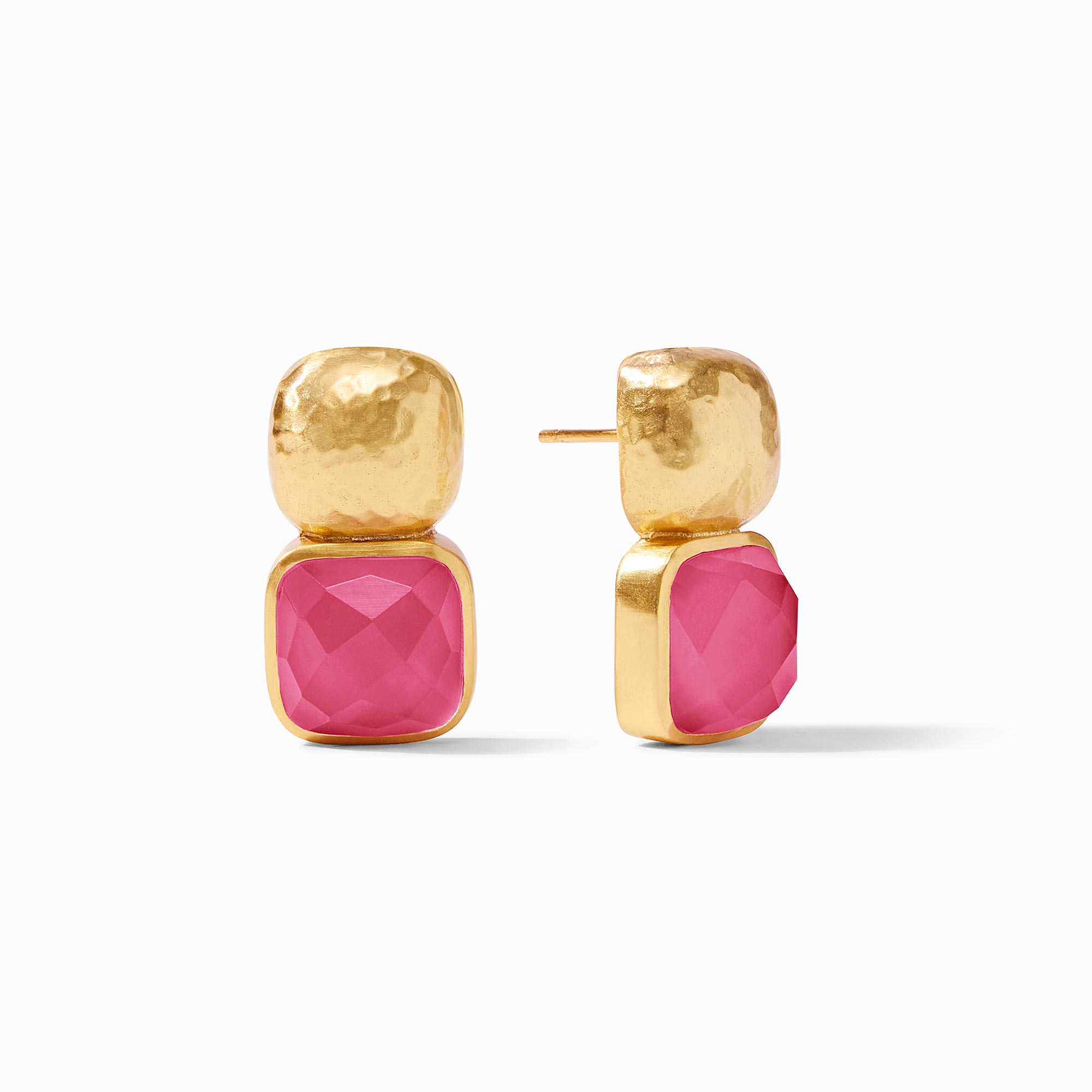 Julie Vos - Catalina Earring, Iridescent Raspberry