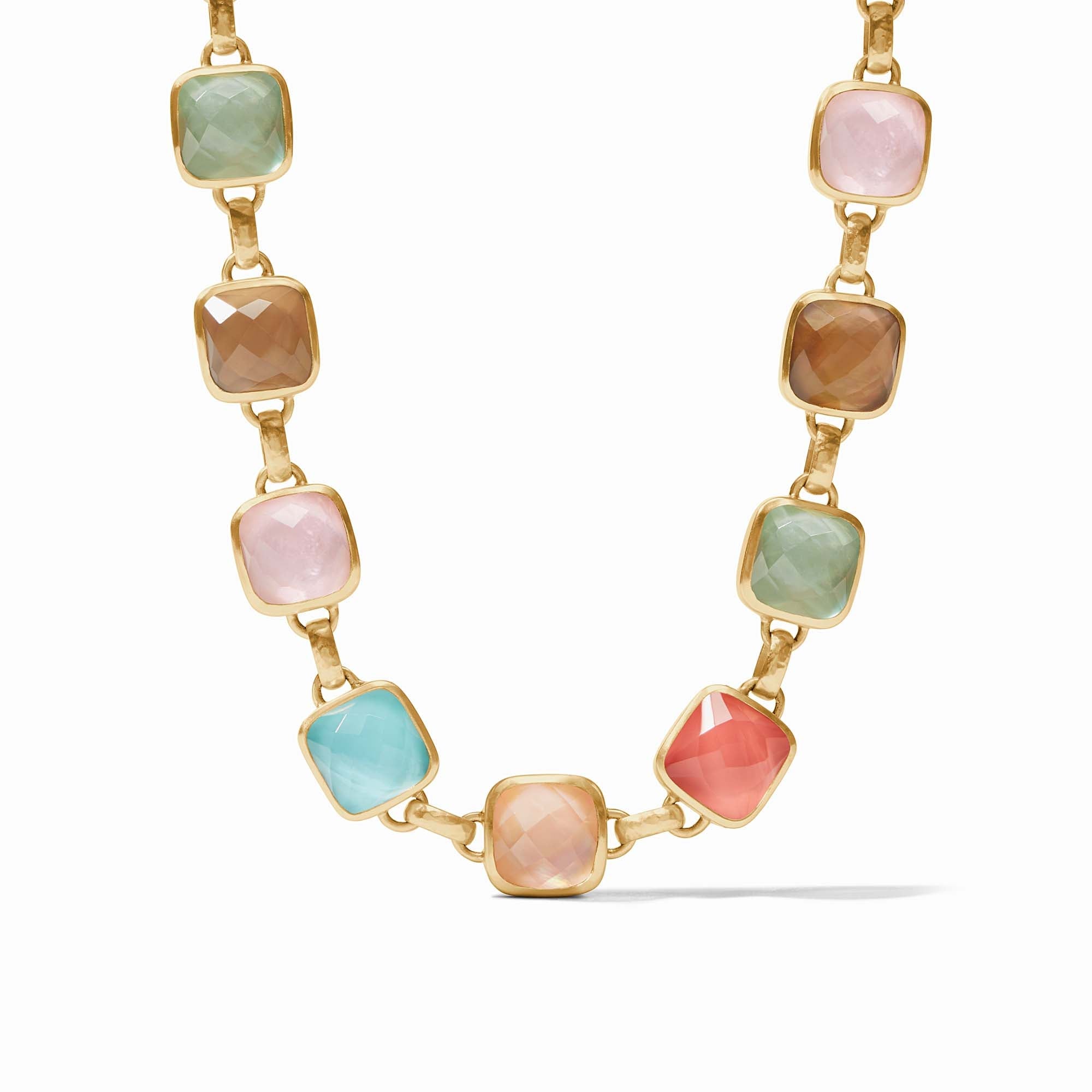 Multi mixed gemstone cheapest necklace