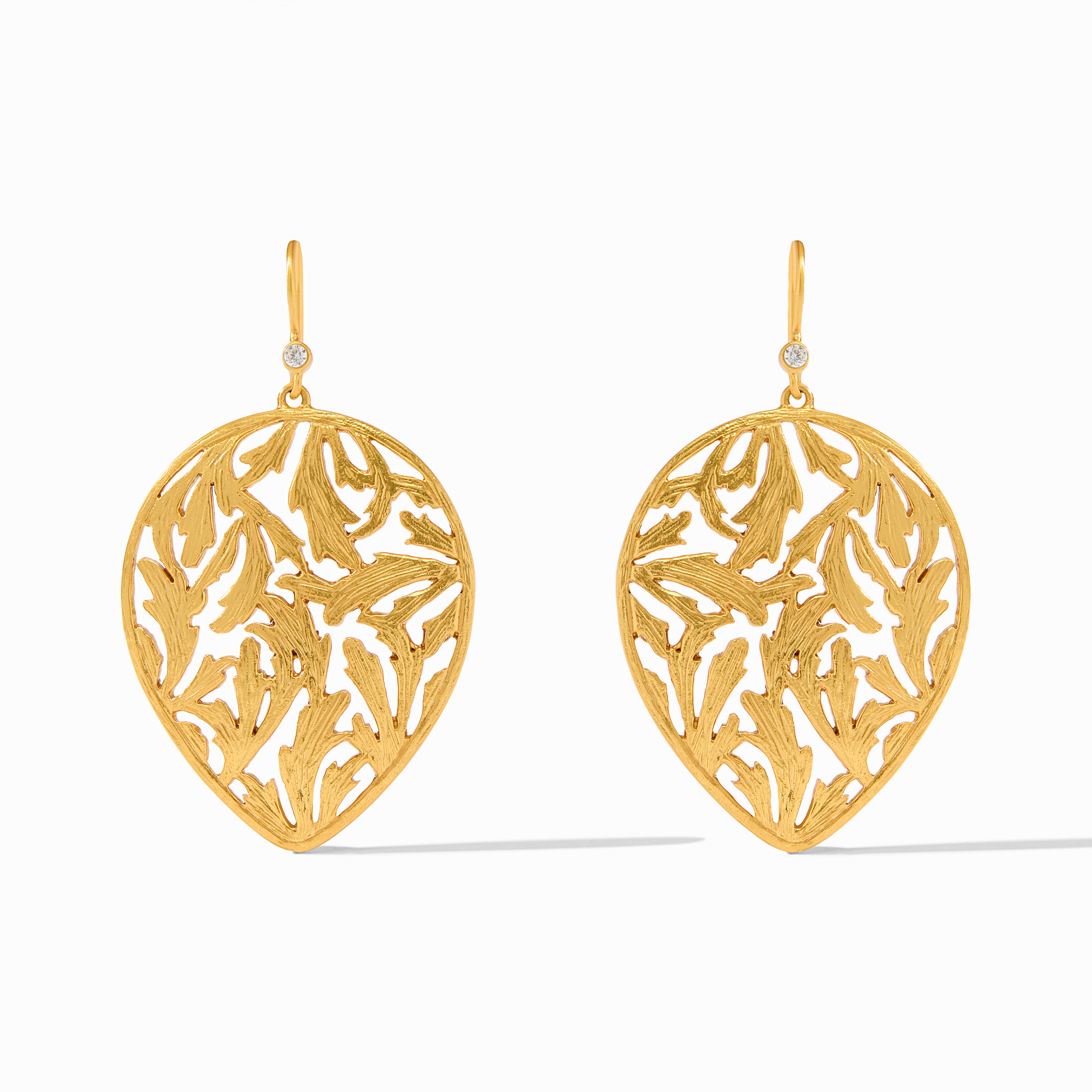 Signature Swinging Hook Earrings in Yellow Gold