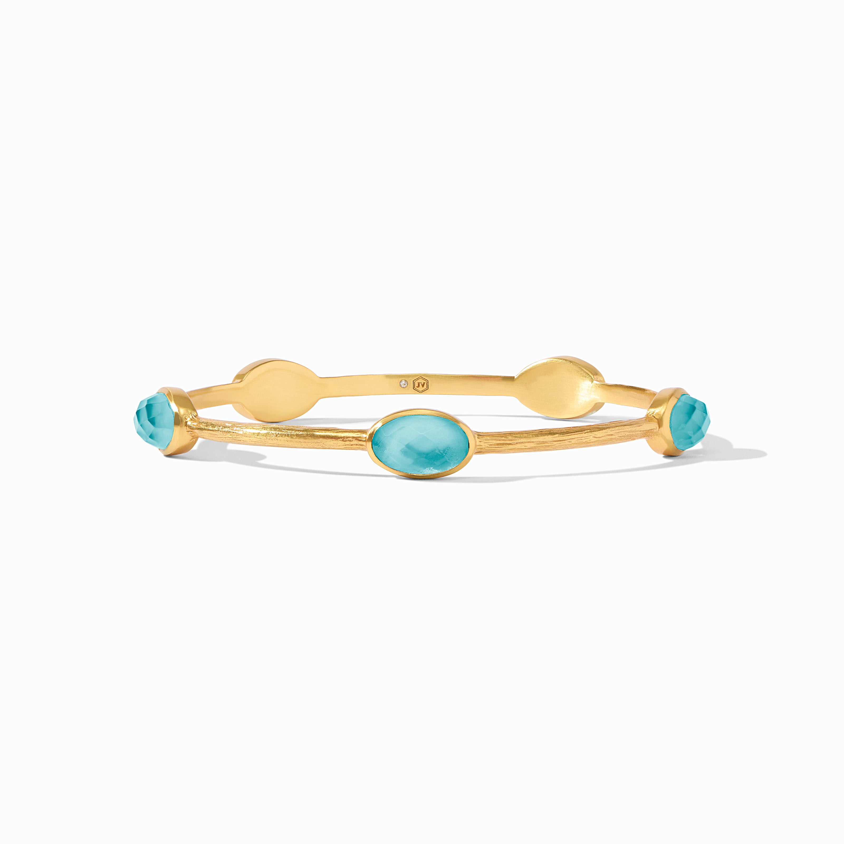 Braceletjulie Vos Milano Bangle Bahamian shops Blue