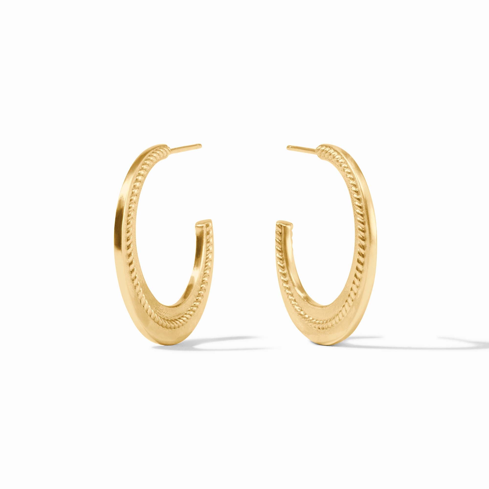 Julie Vos - Nassau Crescent Hoop, Gold / Medium