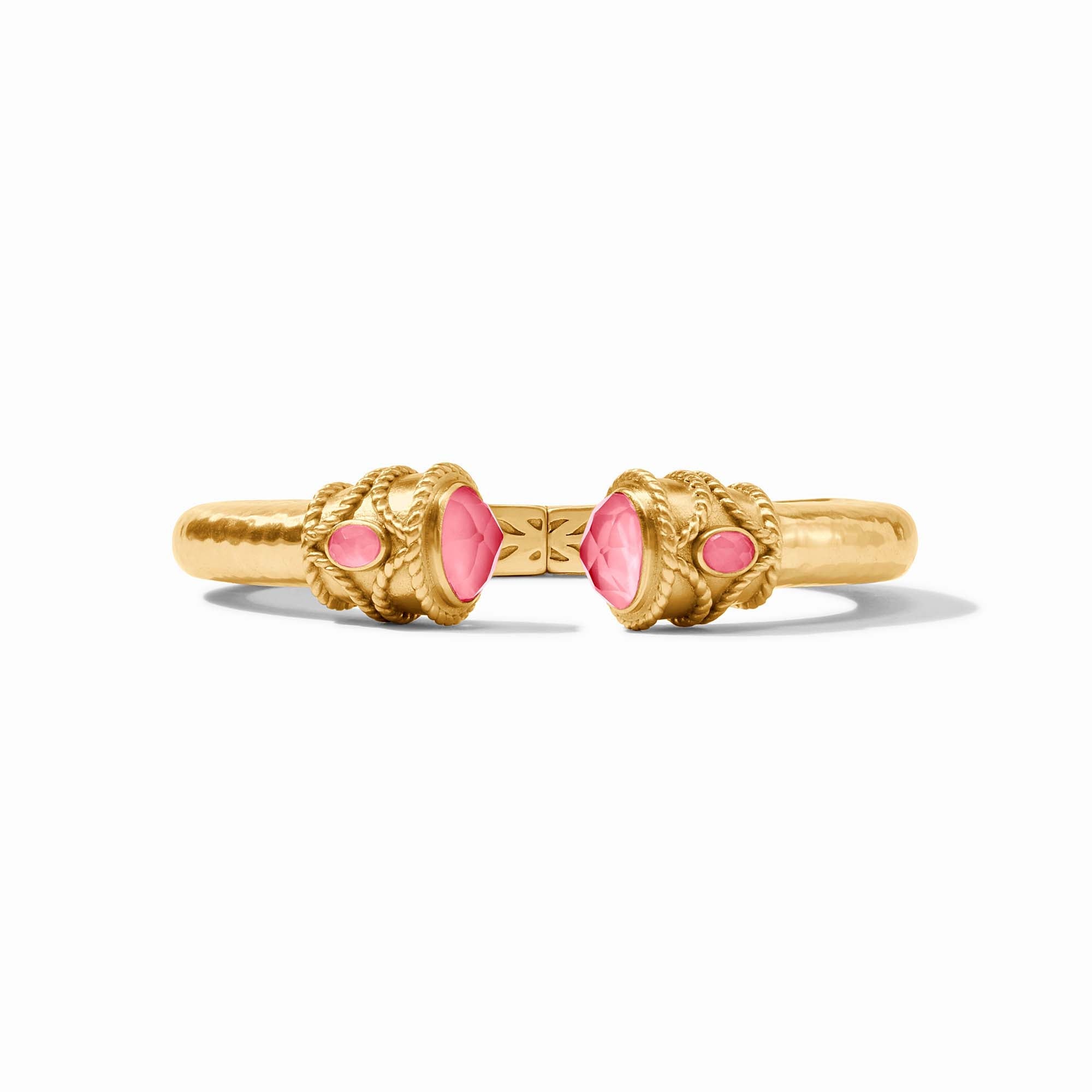 Julie Vos - Nassau Demi Cuff, Iridescent Peony Pink