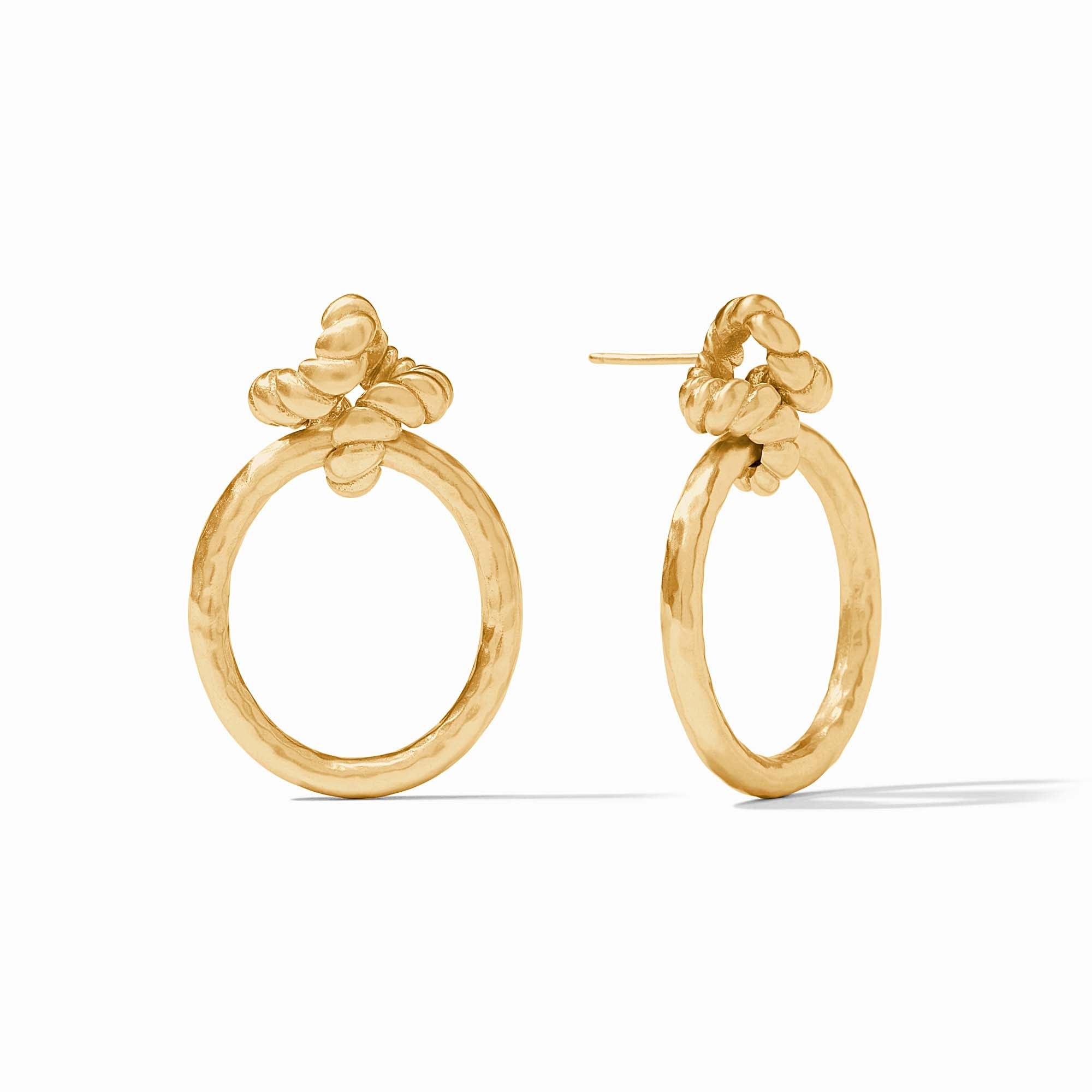 Julie Vos - Nassau Doorknocker Earring, Gold