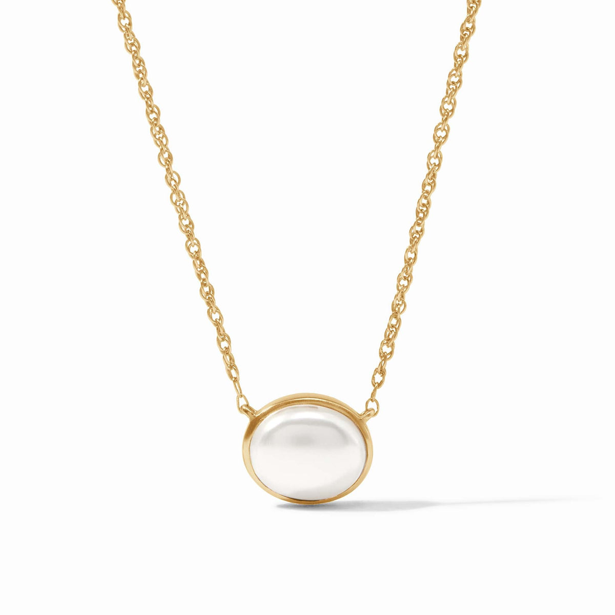 Julie Vos - Nassau Solitaire Necklace, Pearl