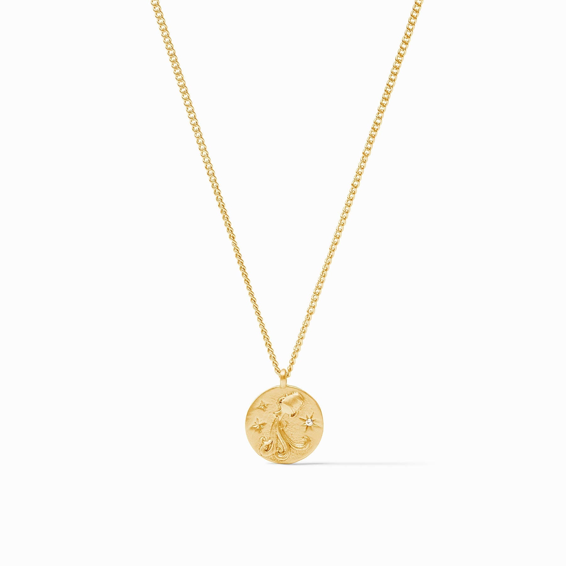 Zodiac Delicate Necklace - Aquarius