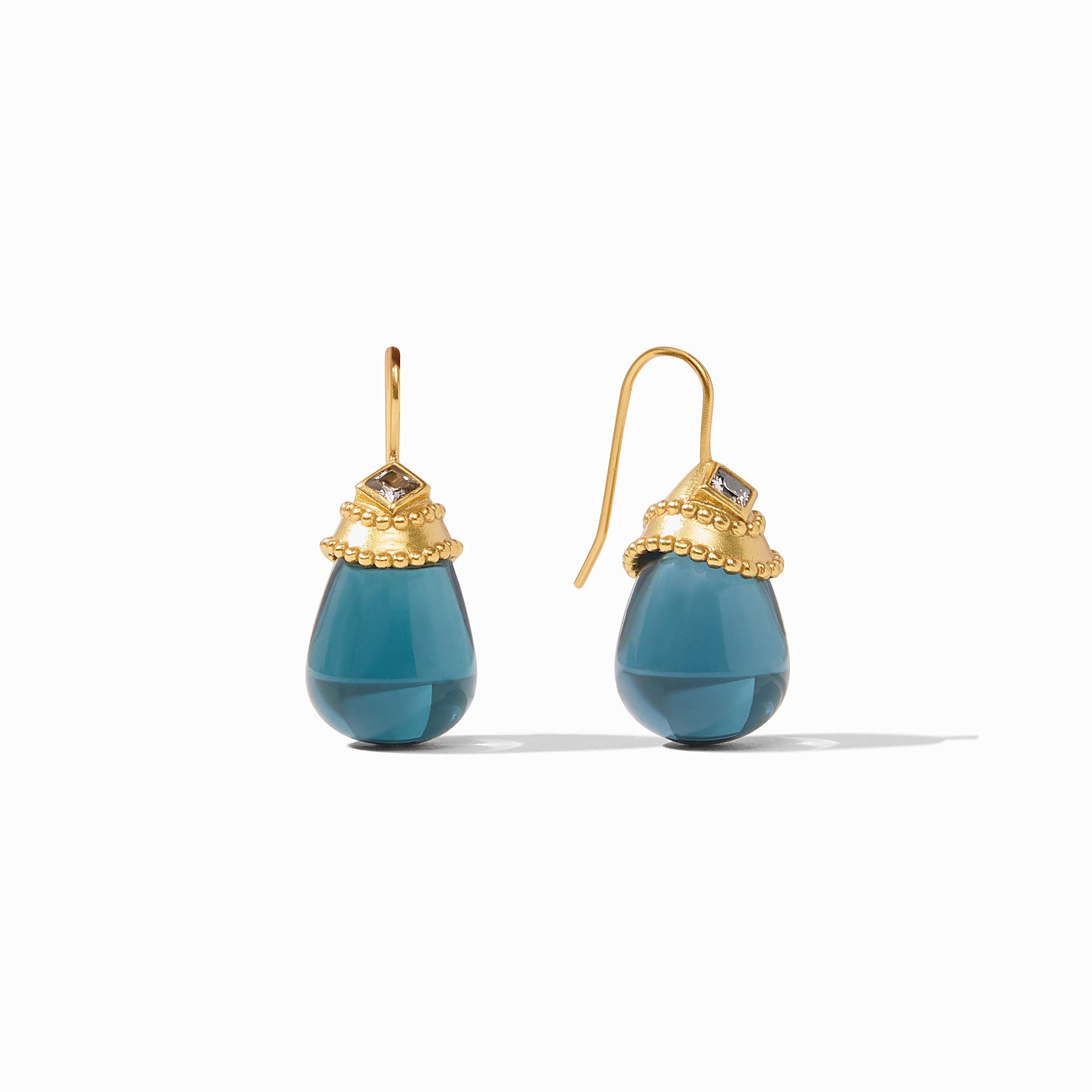 Julie Vos - Noel Earring, Peacock Blue