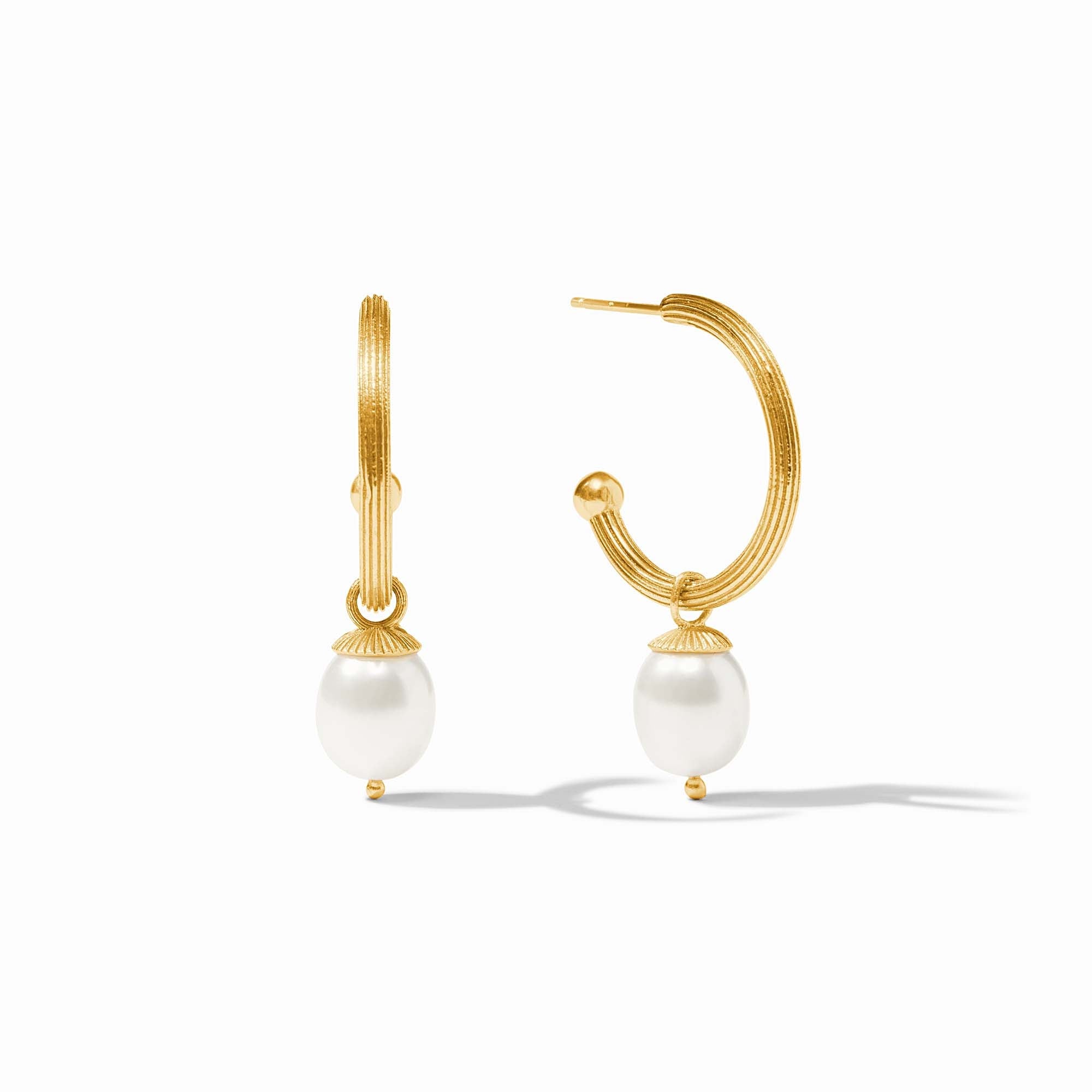 Julie Vos Simone 3 in 1 Pearl outlet Earring