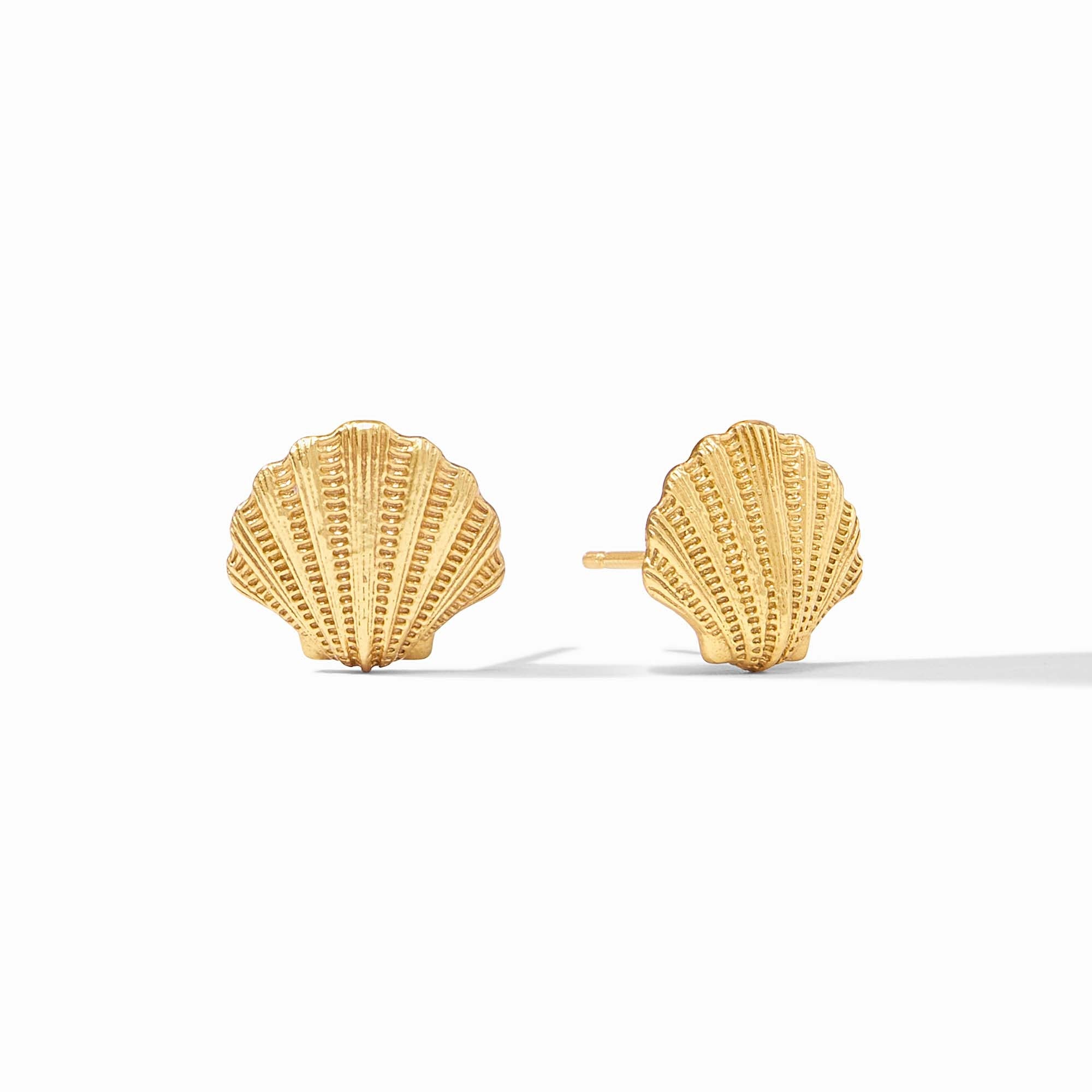 Julie Vos - Sanibel Shell Stud, Gold