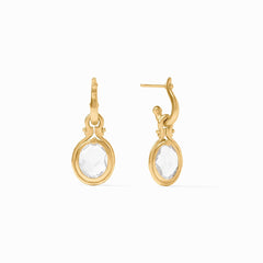 Saratoga Hoop & Charm Earring