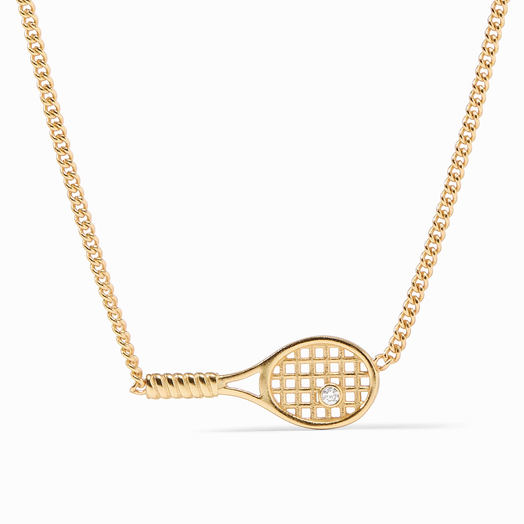 Tennis Racquet Delicate Necklace