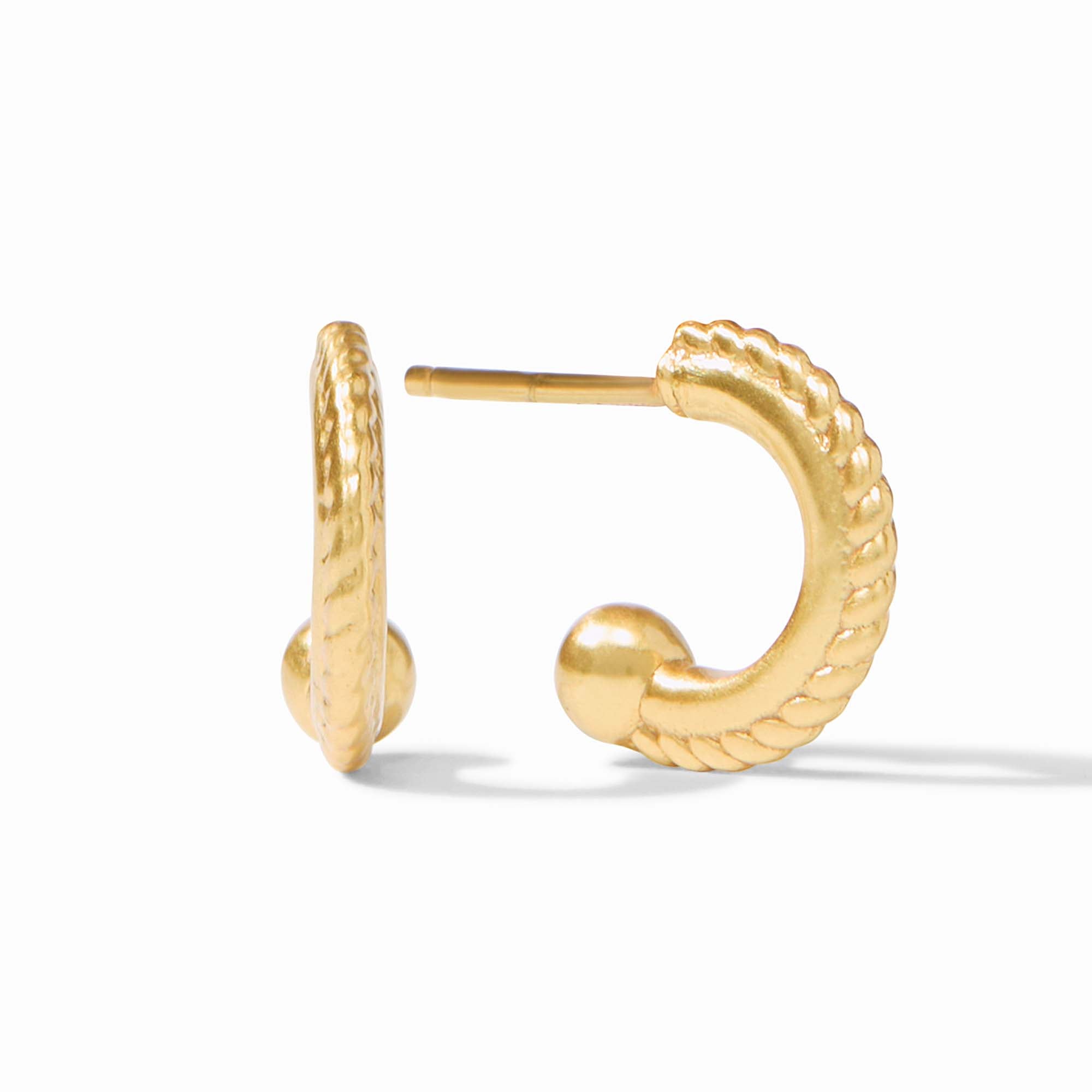 Julie Vos - Theodora Hoop &amp; Charm Earring, 