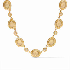 Julie Vos - Tudor Stone Necklace, Iridescent Champagne