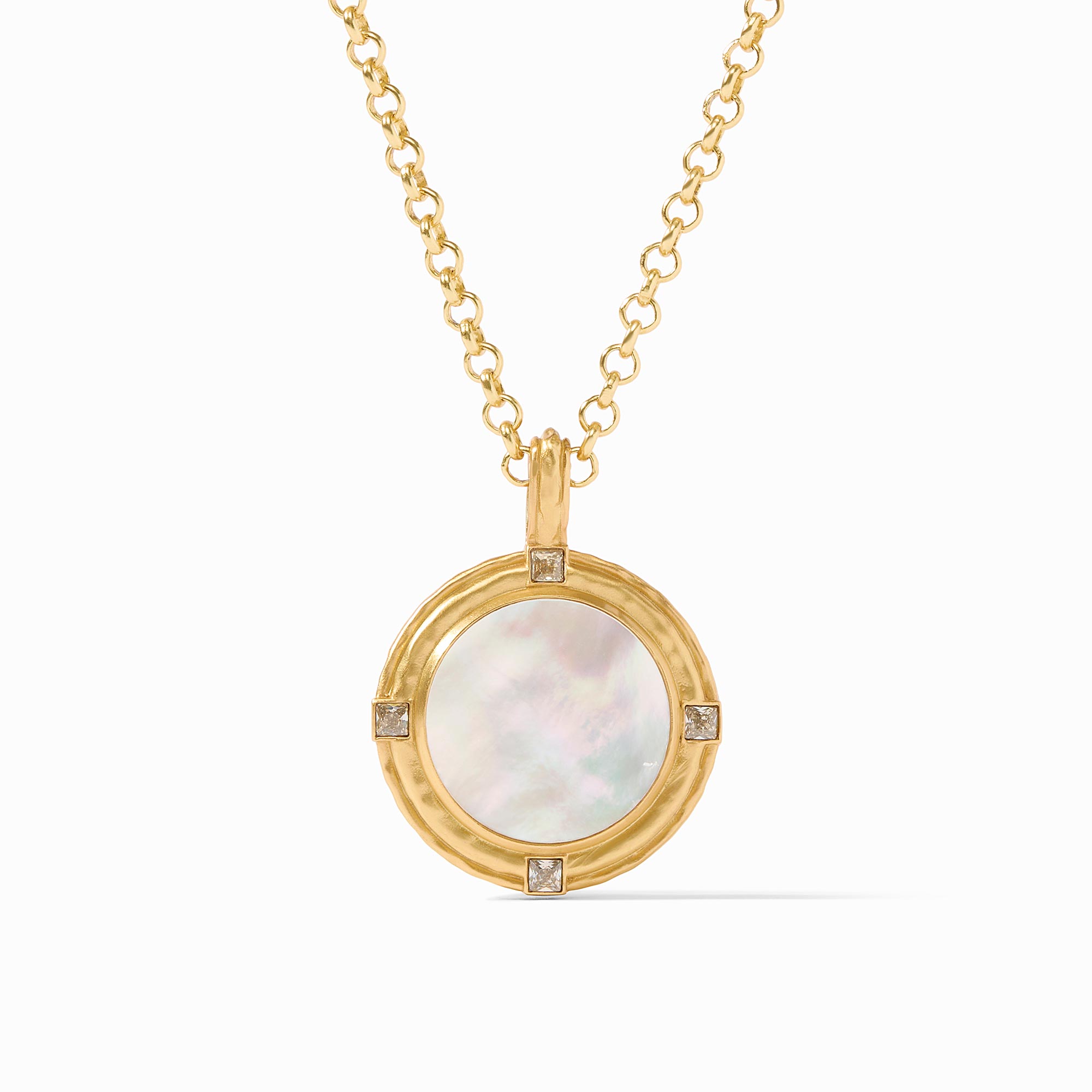 Julie Vos - Astor Pendant, Mother of Pearl, carousel