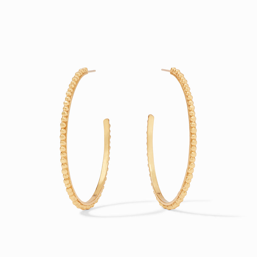 Colette Beaded Hoop Earrings | Julie Vos