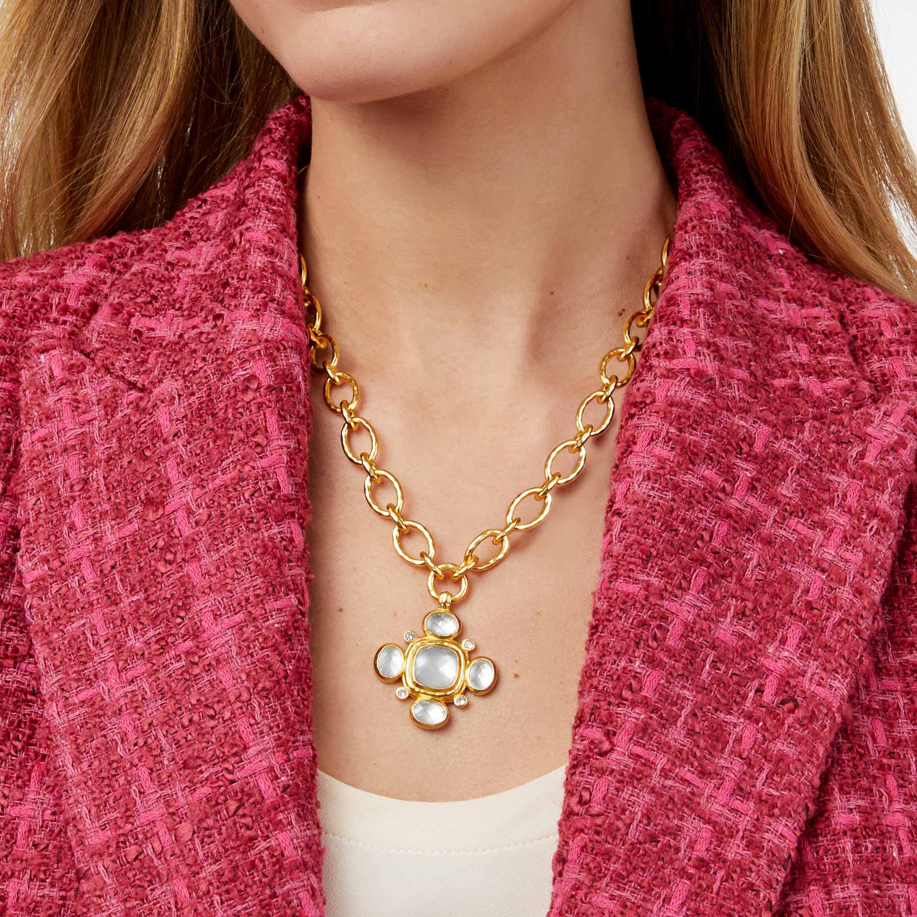 Meridian Gold Statement Necklace