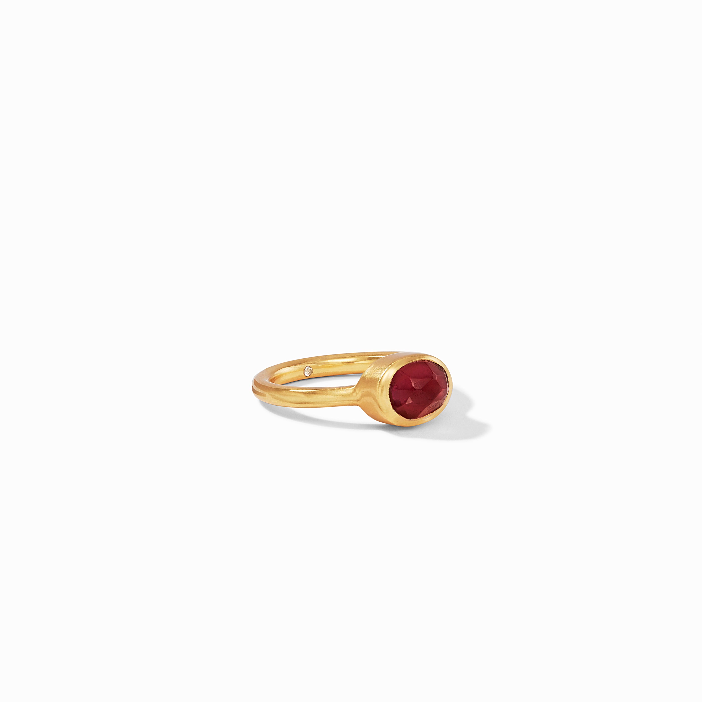 Julie Vos - Jewel Stack Ring, Iridescent Ruby Red / 9, Iridescent Ruby Red, ruby red, gifts under 300, valentines day