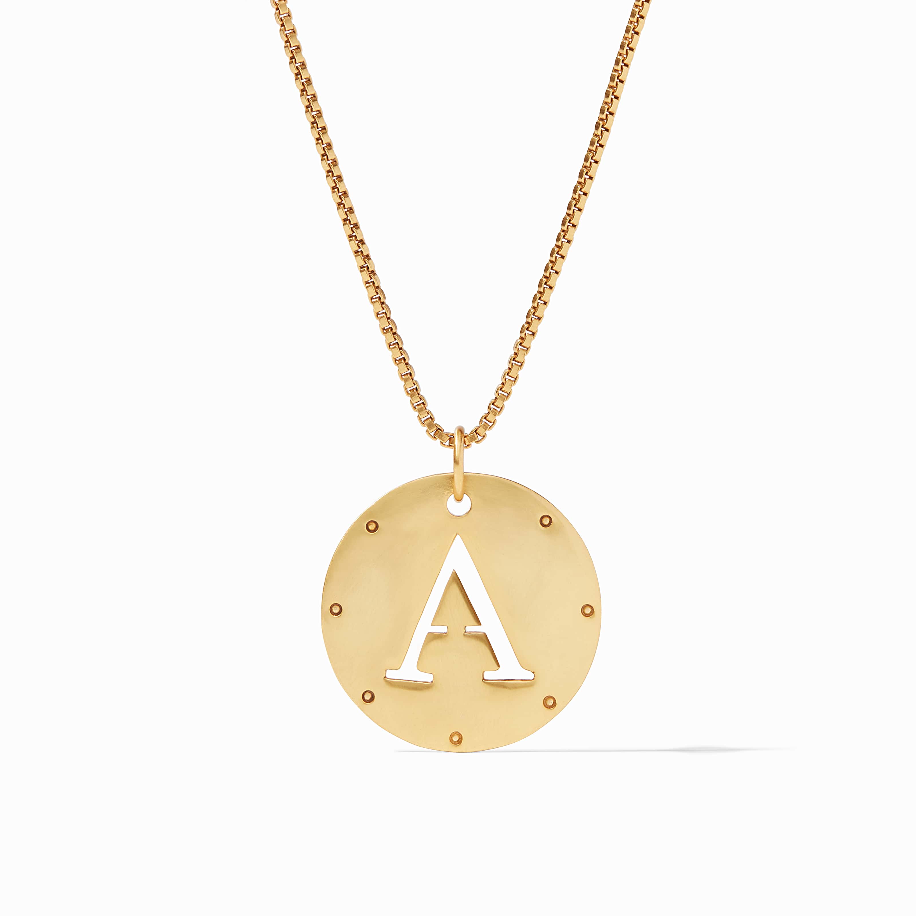 Monogram Pendant Necklace | Julie Vos