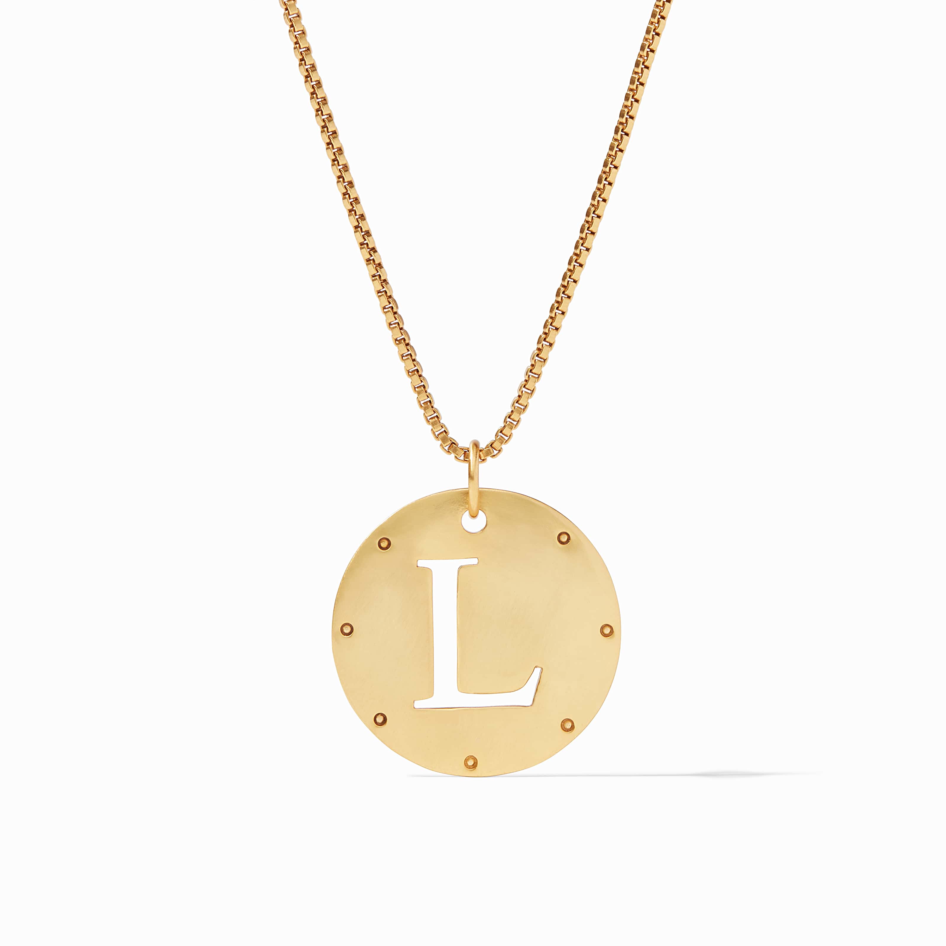 Monogram Pendant Necklace | Julie Vos