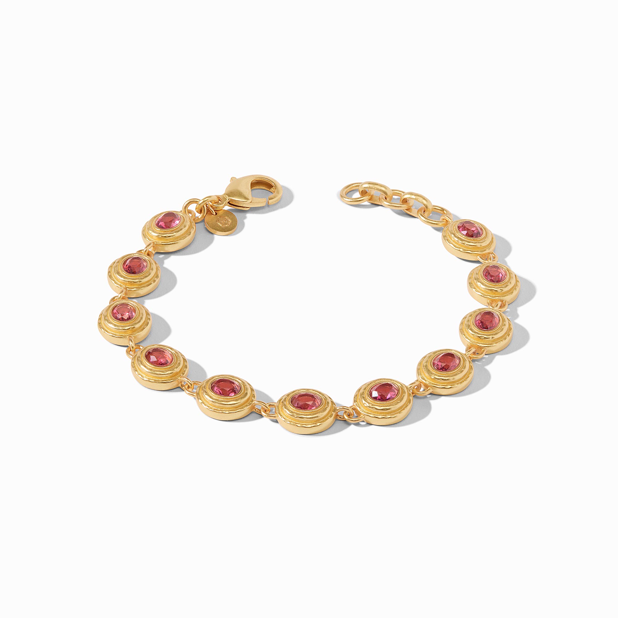 Julie Vos - Tudor Tennis Bracelet, Raspberry